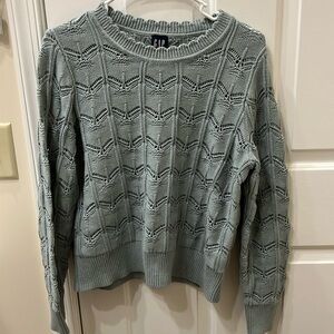 Gap crochet sweater, great for spring.